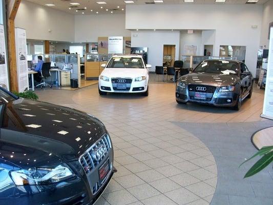 Cherry Hill Audi showroom