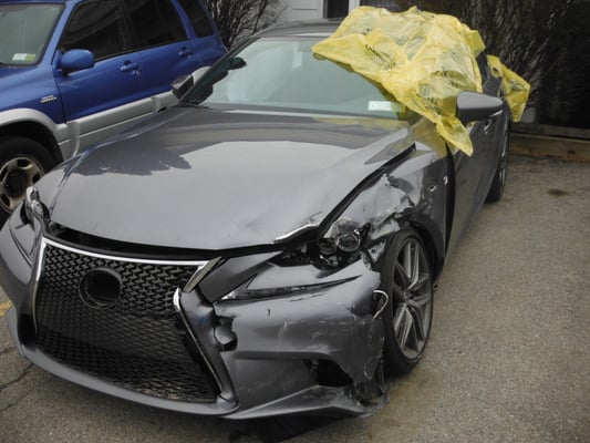 Bad three car pile up, this is what i picked up that night. new lexus got totaled out.