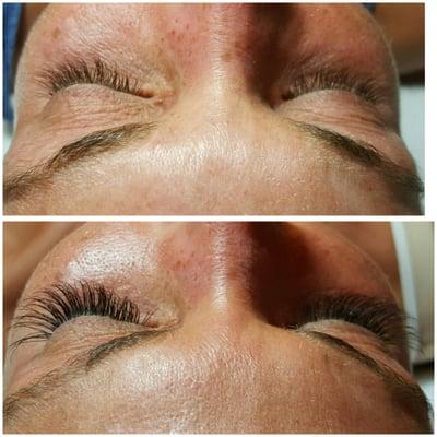 Classic Eyelash extensions - Glam set