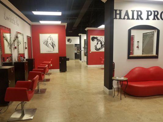 Beautiful Hair Salon built by Electric Pros