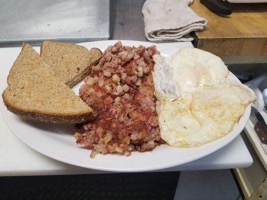 Corn beef hash