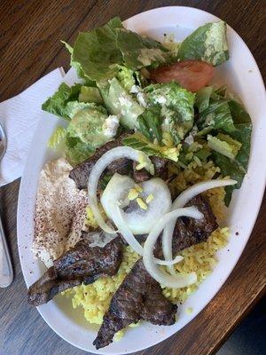 Combo Kebab Plate Salad