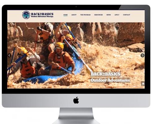 WordPress Website for Back 2 Basics