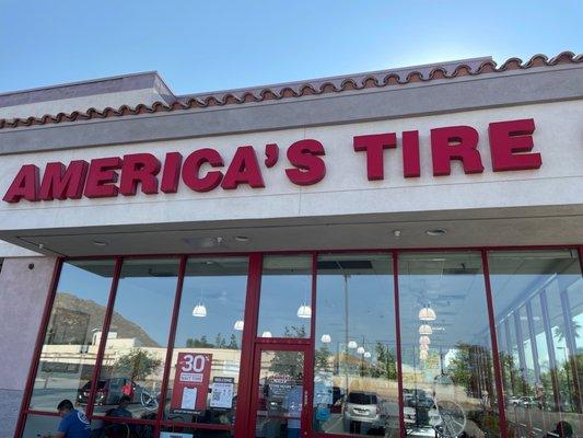 If you need tire service," do yourselves a favor and GO to America's Tire. Friendly, courteous and professional staff!!!