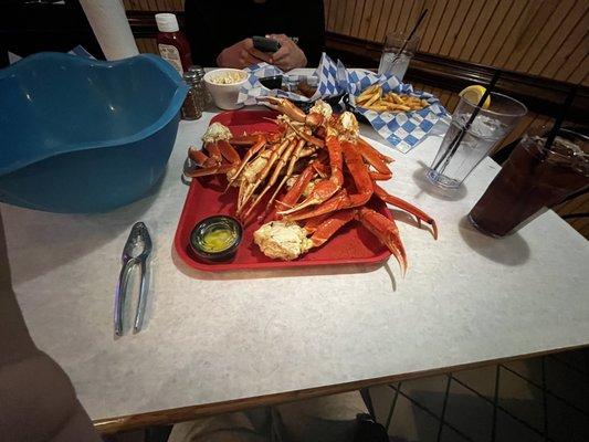 All you can eat crab legs