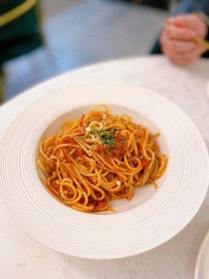 Tomato sauce Spaghetti