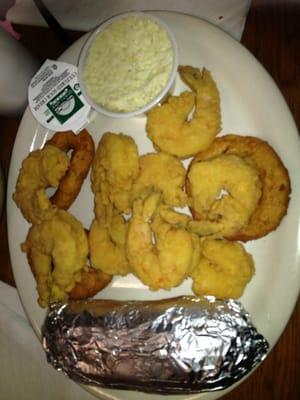 Jumbo fried shrimp