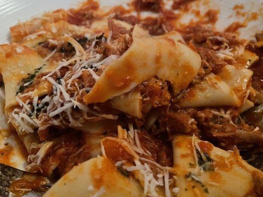 Pappardelle also bolognese