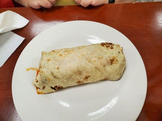 Chorizo burrito