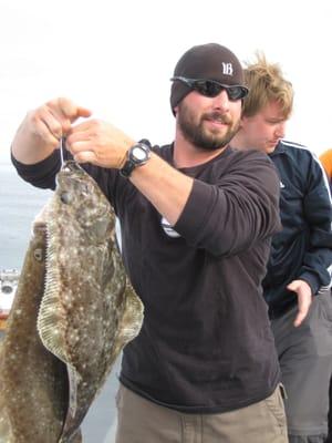 Dave - Owner/Operator doing some Halibut Fishing