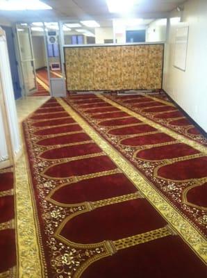 Mashallah, new carpeting on the sisters floor!