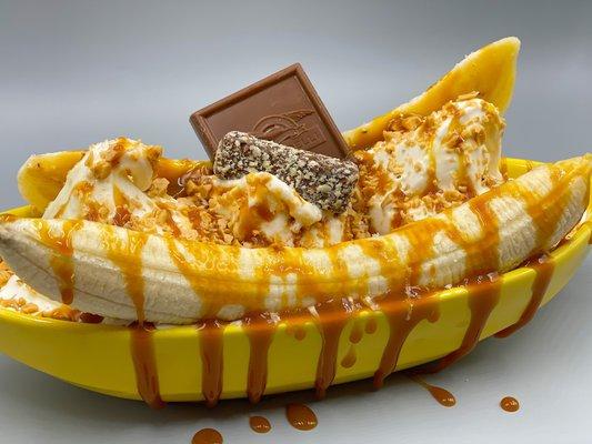 Gourmet Banana Splits are where it's at!