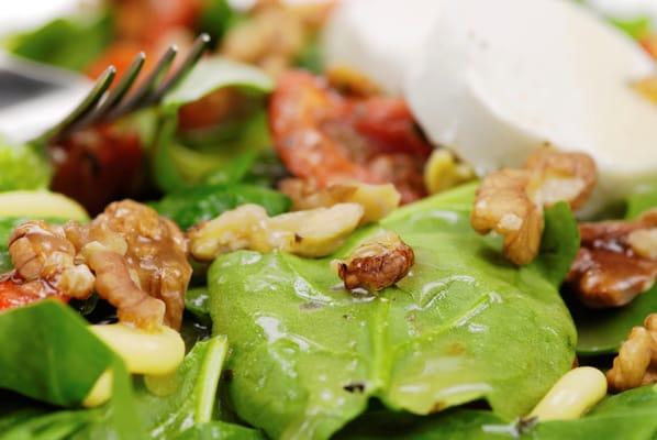 Apple Walnut Gorgonzola salad