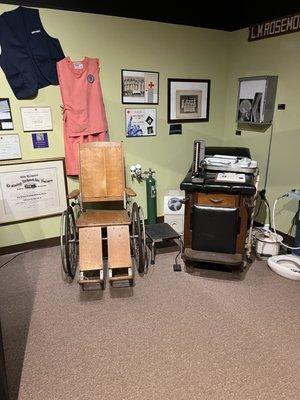 Old medical equipment