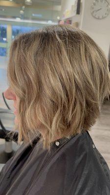 Textured bob