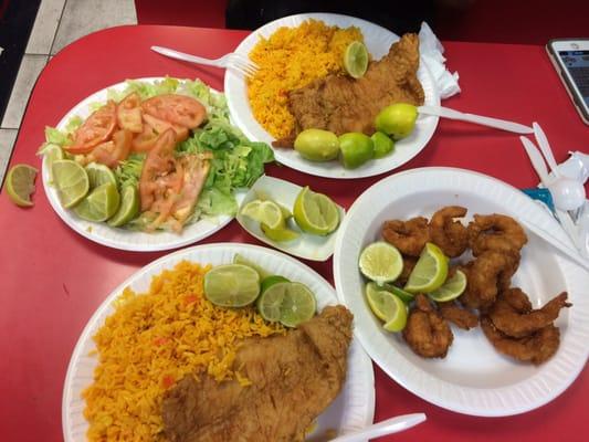 Shrimp and filet great food