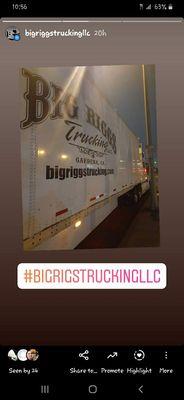 #bigriggstrucking #bigriggstruckingllc