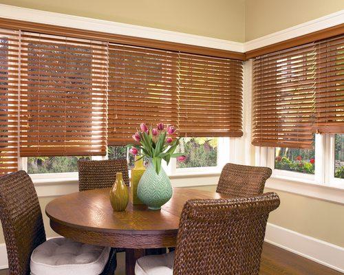 2" wood blinds