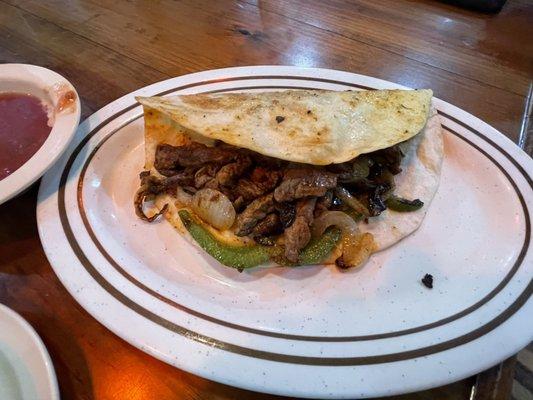 Fajita quesadilla