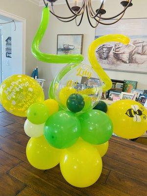 Balloon bouquet $45.00