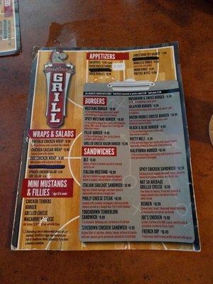 Half of the menu, pick something you like.