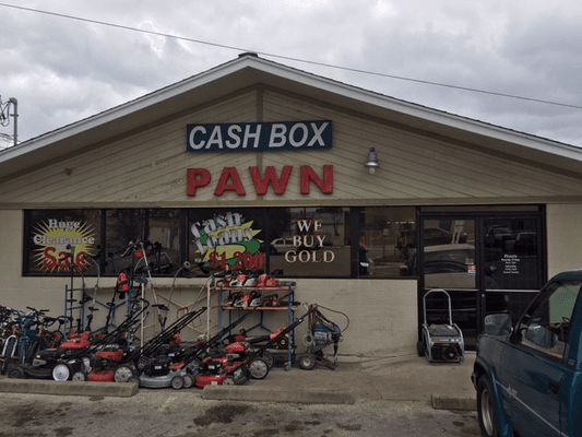 Visit Cashbox Pawn in Kyle, TX to get a great deal on push mowers, jewelry, electronics, and all of our other inventory!