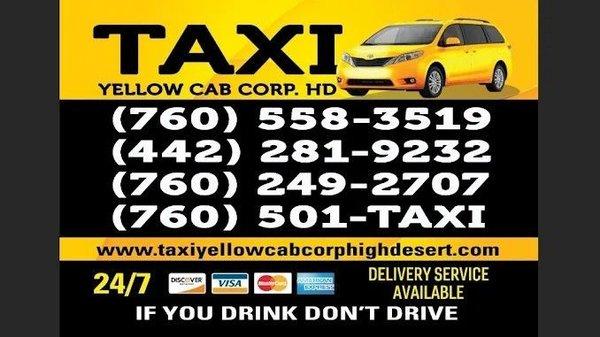 Apple Valley Taxi Cab