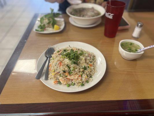 Seafood fried rice