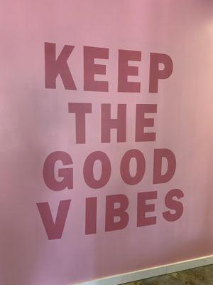 Good vibes