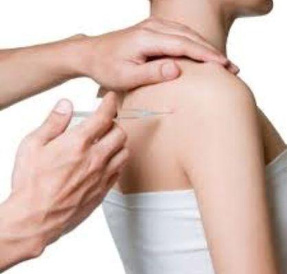 Steroid injection for pain