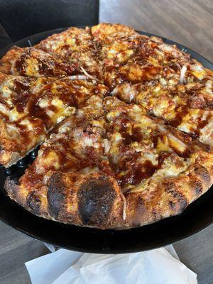 Barbecue pizza