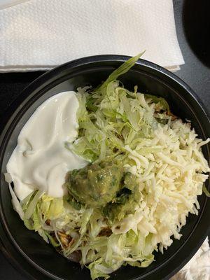 Burrito bowl