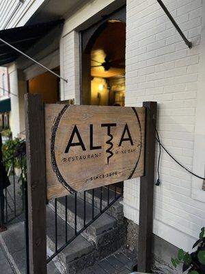 Alta front door