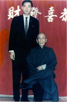 GongGong Moy Yat with Yip Man