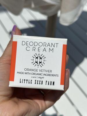 Little Seed Farm deodorant