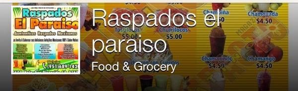 Raspados El Paraiso.