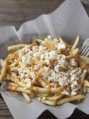 Chipotle Feta Fries! Soooo good!