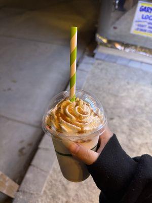 Caramel apple shake