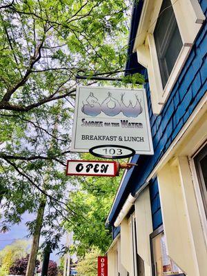 Restaurant entrance