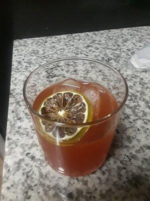 Rye Mixed Berry limeade featuring Sagamore Rye