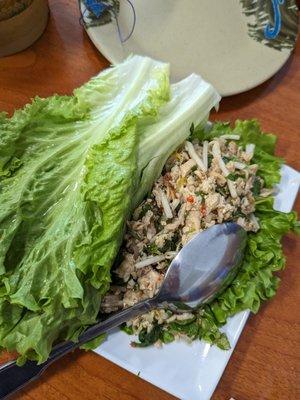 Chicken larb