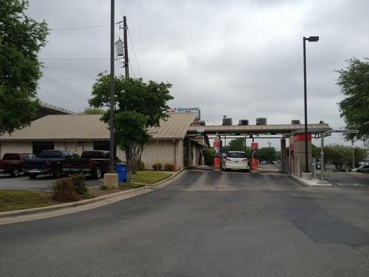 no, it is not a drive thru IHOP