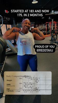 Tahj Lost 20Ibs in 3 Months, nothing is impossible when you show up for yourself!!!