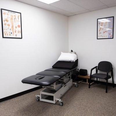 Physical Therapy Traction Table and Machine for Cervical and Lumbar treatment.