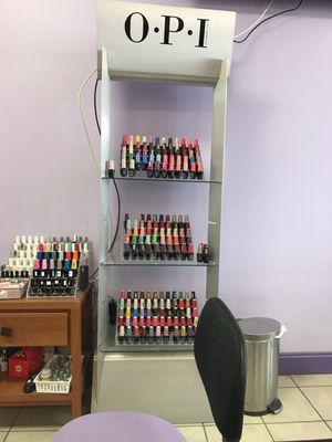 OPI shellac selection