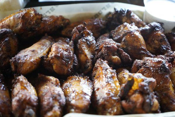 Hot Honey Drizzle Parlour Smoked Wings