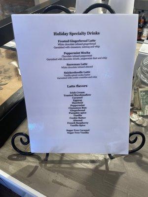 Holiday drinks!