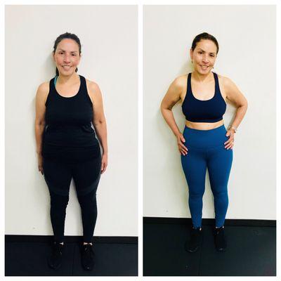 Lost 11 pounds in one month! Congratulations