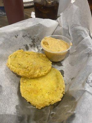 Fresh Fried green tomatoes