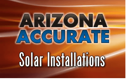 Arizona Accurate Solar Installation